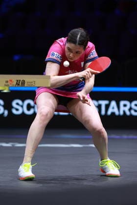2026 WTT Europe Smash - Sweden - Main Draw Honoka Hashimoto of Japan competes against Yeh Yi-Tian of Taiwan during the Women s Singles Round of 64 at the 2026 Europe Smash at the Malmo Arena in Malmo, Sweden, on August 10, 2026. Malmo Sweden  Copyright: xRemyxGrosx originalFilename:gros-europesm260810_np8gm.jpg