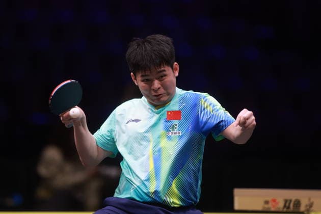 2026 WTT Europe Smash - Sweden - Main Draw Lin Shidong of China competes against Chen Yuanyu of China during the Men s Singles Round of 64 at the 2026 Europe Smash at the Malmo Arena in Malmo, Sweden, on August 10, 2026. Malmo Sweden  Copyright: xRemyxGrosx originalFilename:gros-europesm260810_npOru.jpg