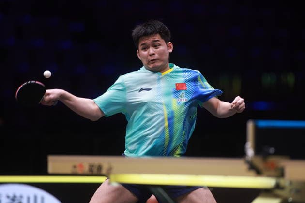 2026 WTT Europe Smash - Sweden - Main Draw Lin Shidong of China competes against Chen Yuanyu of China during the Men s Singles Round of 64 at the 2026 Europe Smash at the Malmo Arena in Malmo, Sweden, on August 10, 2026. Malmo Sweden  Copyright: xRemyxGrosx originalFilename:gros-europesm260810_nptmi.jpg