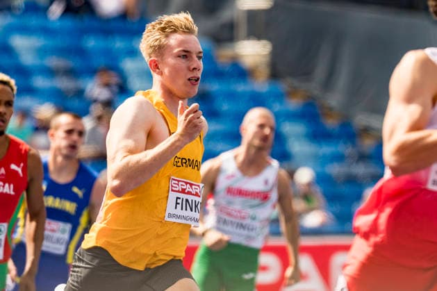 BIRMINGHAM, GREAT BRITAIN - AUGUST 10, 2026 : Thorben FINKE (GER Germany) competing in the 400m during the European Athletics Championships at Alexander Stadium on August 10, 2026 in Birmingham, Great Britain. Oregon Great Britain Copyright: xAxelxKohringx