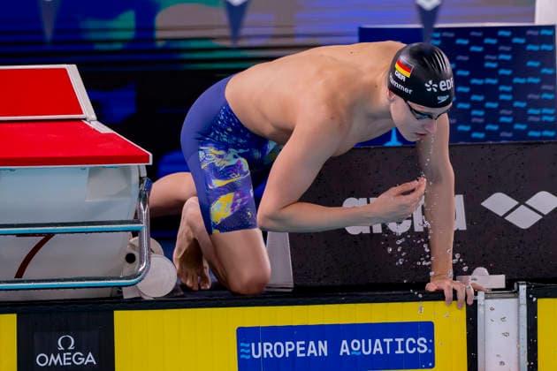 France, Paris, Centre Aquatique Olympique Metropole du Grand Paris, 10.08.2026, European Aquatics Championships Artistic Swimming, Day 11, Morning Session, Finn Hammer of Germany, Photo by Eibner Pressefoto Tino Henschel European Aquatics Championships Artistic Swimming, Day 11, Morning Session Paris *** France, Paris, Centre Aquatique Olympique Metropole du Grand Paris, August 10, 2026, European Aquatics Championships – Artistic Swimming, Day 11, Morning Session, Finn Hammer of Germany, Photo by Eibner Pressefoto Tino Henschel, European Aquatics Championships – Artistic Swimming, Day 11, Morning Session, Paris Copyright: xEibnerxPressefotox