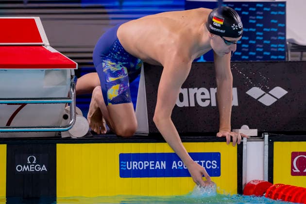 France, Paris, Centre Aquatique Olympique Metropole du Grand Paris, 10.08.2026, European Aquatics Championships Artistic Swimming, Day 11, Morning Session, Finn Hammer of Germany, Photo by Eibner Pressefoto Tino Henschel European Aquatics Championships Artistic Swimming, Day 11, Morning Session Paris *** France, Paris, Centre Aquatique Olympique Metropole du Grand Paris, August 10, 2026, European Aquatics Championships – Artistic Swimming, Day 11, Morning Session, Finn Hammer of Germany, Photo by Eibner Pressefoto Tino Henschel, European Aquatics Championships – Artistic Swimming, Day 11, Morning Session, Paris Copyright: xEibnerxPressefotox
