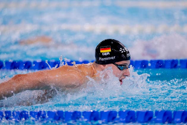 France, Paris, Centre Aquatique Olympique Metropole du Grand Paris, 10.08.2026, European Aquatics Championships Artistic Swimming, Day 11, Morning Session, Finn Hammer of Germany, Photo by Eibner Pressefoto Tino Henschel European Aquatics Championships Artistic Swimming, Day 11, Morning Session Paris *** France, Paris, Centre Aquatique Olympique Metropole du Grand Paris, August 10, 2026, European Aquatics Championships – Artistic Swimming, Day 11, Morning Session, Finn Hammer of Germany, Photo by Eibner Pressefoto Tino Henschel, European Aquatics Championships – Artistic Swimming, Day 11, Morning Session, Paris Copyright: xEibnerxPressefotox