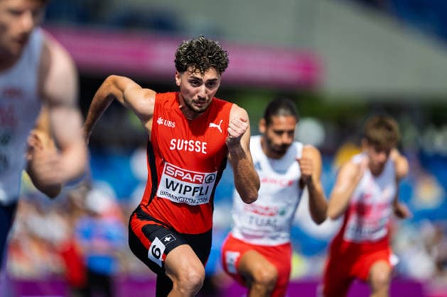 BIRMINGHAM, UNITED KINGDOM - AUGUST 10: Ramon Wipfli of Switzerland competes in the Men s 800m during the European Athletics Championships at Alexander Stadium on August 10, 2026 in Birmingham, United Kingdom. England United Kingdom Copyright: xBEAUTIFULxSPORTS TobiasxLacknerx