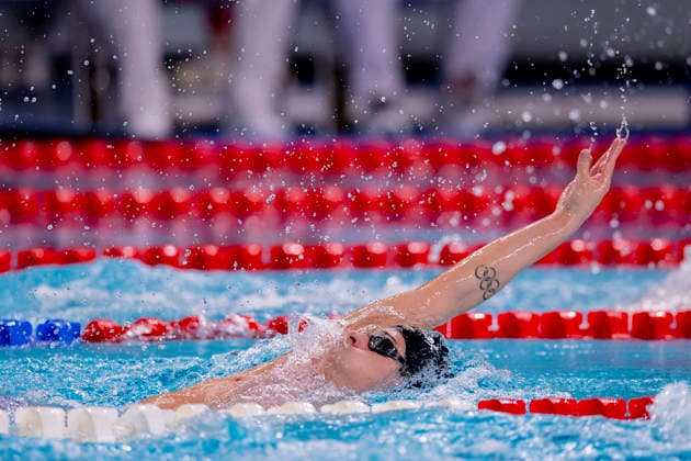 France, Paris, Centre Aquatique Olympique Metropole du Grand Paris, 10.08.2026, European Aquatics Championships Artistic Swimming, Day 11, Morning Session, Cedric Buessing of Germany, Photo by Eibner Pressefoto Tino Henschel European Aquatics Championships Artistic Swimming, Day 11, Morning Session Paris *** France, Paris, Centre Aquatique Olympique Metropole du Grand Paris, August 10, 2026, European Aquatics Championships—Artistic Swimming, Day 11, Morning Session, Cedric Buessing of Germany, Photo by Eibner Pressefoto Tino Henschel European Aquatics Championships Artistic Swimming, Day 11, Morning Session, Paris Copyright: xEibnerxPressefotox