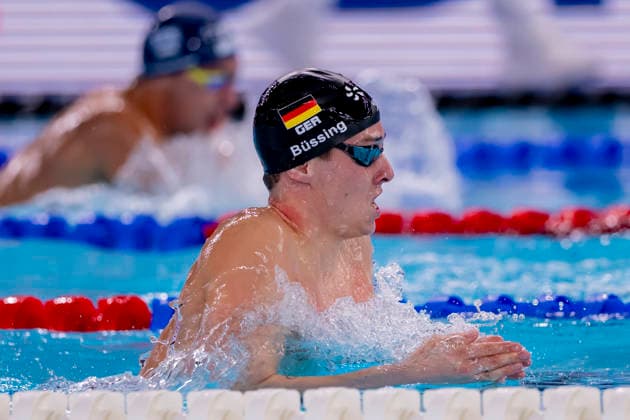 France, Paris, Centre Aquatique Olympique Metropole du Grand Paris, 10.08.2026, European Aquatics Championships Artistic Swimming, Day 11, Morning Session, Cedric Buessing of Germany, Photo by Eibner Pressefoto Tino Henschel European Aquatics Championships Artistic Swimming, Day 11, Morning Session Paris *** France, Paris, Centre Aquatique Olympique Metropole du Grand Paris, August 10, 2026, European Aquatics Championships—Artistic Swimming, Day 11, Morning Session, Cedric Buessing of Germany, Photo by Eibner Pressefoto Tino Henschel European Aquatics Championships Artistic Swimming, Day 11, Morning Session, Paris Copyright: xEibnerxPressefotox