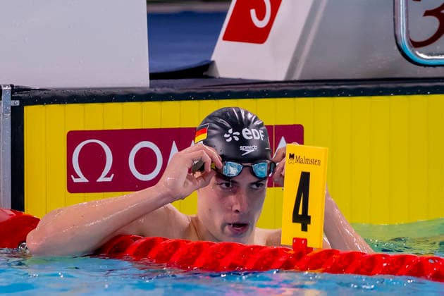 France, Paris, Centre Aquatique Olympique Metropole du Grand Paris, 10.08.2026, European Aquatics Championships Artistic Swimming, Day 11, Morning Session, Cedric Buessing of Germany, Photo by Eibner Pressefoto Tino Henschel European Aquatics Championships Artistic Swimming, Day 11, Morning Session Paris *** France, Paris, Centre Aquatique Olympique Metropole du Grand Paris, August 10, 2026, European Aquatics Championships—Artistic Swimming, Day 11, Morning Session, Cedric Buessing of Germany, Photo by Eibner Pressefoto Tino Henschel European Aquatics Championships Artistic Swimming, Day 11, Morning Session, Paris Copyright: xEibnerxPressefotox