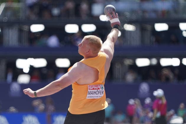 Birmingham , Leichtathletik, Athletics, Track and Field, EAA, Leichtathletik EM Birmingham 2026 European Championships birmingham 2026 , 10.08-17.08.2026, Alexander Stadium Birmingham, Grossbritannien , Kugelstossen Shot Put Men , Eric Maihöfer , Deutschland, Germany GER Copyright Gladys Chai von der Laage *** Birmingham, Track and Field, Athletics, EAA, 2026 European Athletics Championships in Birmingham, August 10–17, 2026, Alexander Stadium, Birmingham, United Kingdom, Men’s Shot Put, Eric Maihöfer, Germany, GER. Copyright Gladys Chai von der Laage