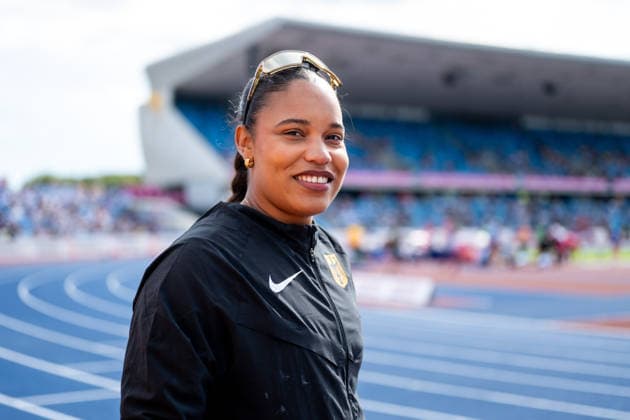 10.08.2026, GBR, Leichtathletik, Europameisterschaft 2026, Morgensession Tag 1, Birmingham Yemisi Mabry ( Deutschland ), Kugelstoßen Damen, Qualifikation Birmingham Alexander Stadium England Großbritannien *** August 10, 2026, GBR, Track and Field, 2026 European Championships, Morning Session, Day 1, Birmingham, Yemisi Mabry (Germany), Women s Shot Put, Qualifying Round, Birmingham Alexander Stadium, England, Great Britain Copyright: xNordphoto Memmlerx