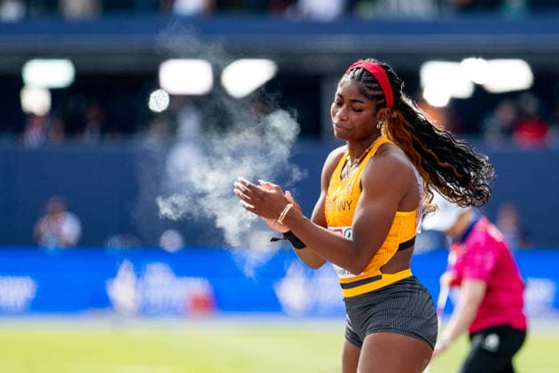 10.08.2026, GBR, Leichtathletik, Europameisterschaft 2026, Morgensession Tag 1, Birmingham Nina Chioma Ndubuisi ( Deutschland ), Kugelstoßen Damen, Qualifikation Birmingham Alexander Stadium England Großbritannien *** August 10, 2026, GBR, Track and Field, 2026 European Championships, Morning Session, Day 1, Birmingham Nina Chioma Ndubuisi (Germany), Women s Shot Put, Qualifying Round, Alexander Stadium, Birmingham, England, Great Britain Copyright: xNordphoto Memmlerx