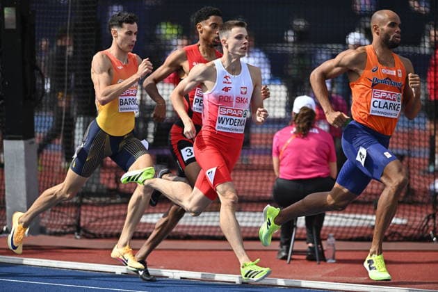 2026.08.10 Birmingham Lekkoatletyka Mistrzostwa Europy N z David Barroso Ivan Pelizza Maciej Wyderka Ryan Clarke Foto Michal Laudy PressFocus 2026.08.10 Birmingham Athletics European Athletics Championships David Barroso Ivan Pelizza Maciej Wyderka Ryan Clarke Credit: Michal Laudy PressFocus NEWSPIX.PL --- newspix.pl 