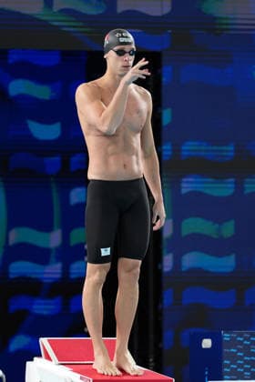 Ludovico Viberti from Italy at the Swimming European Aquatics Championships Paris 2026, Paris, August 10, 2026 .  Copyright: xGianxMattiaxD Alberto LaPressex