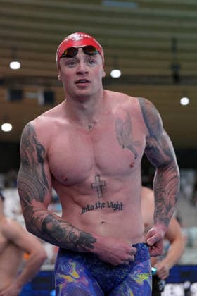 Adam Peaty from GB at the Swimming European Aquatics Championships Paris 2026, Paris, August 10, 2026 .  Copyright: xGianxMattiaxD Alberto LaPressex