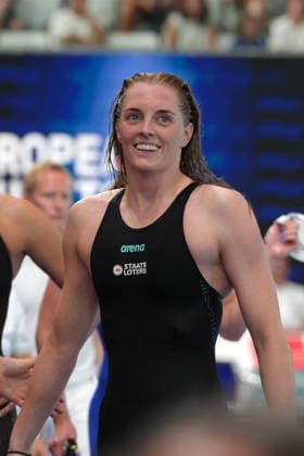 Marrit Steenbergen from Nederland at the Swimming European Aquatics Championships Paris 2026, Paris, August 10, 2026 .  Copyright: xGianxMattiaxD Alberto LaPressex