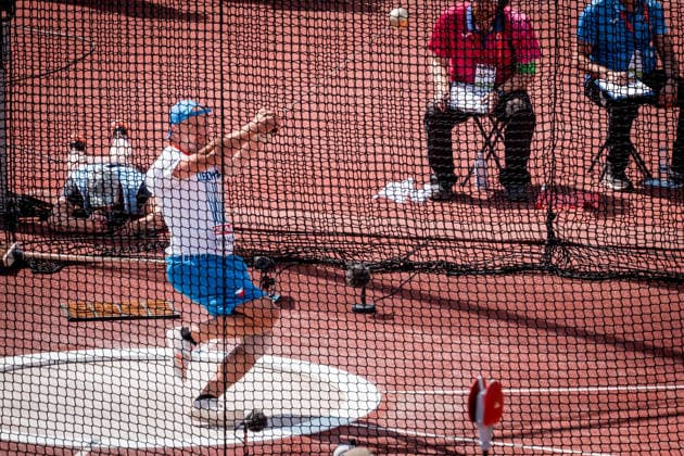 European Athletics Championships in Birmingham, United Kingdom, August 10, 2026, the men s hammer throw qualifying. Volodymyr Myslyvcuk of Czech Republic. (CTKxPhoto JaroslavxSvoboda) CTKPhotoP2026081003864  CTKPhotoP2026081003864