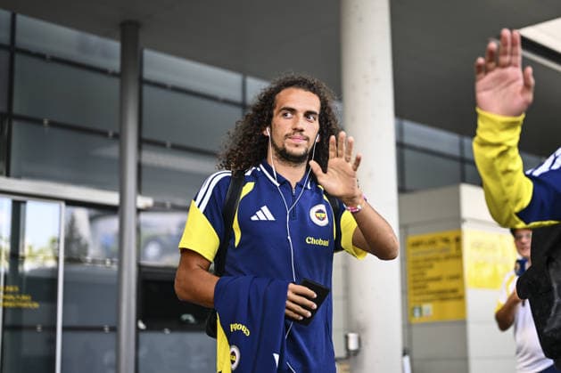 Fenerbahce arrives in Graz ahead of UEFA Champions League Qualifier GRAZ, AUSTRIA - AUGUST 10: Matteo Guendouzi of Fenerbahce, arrives to the city ahead of UEFA Champions League third qualifying round second-leg match against Sturm Graz in Graz, Austria on August 10, 2026. Agit Erdi Ulukaya Anadolu Graz Austria. Editorial use only. Please get in touch for any other usage.  Copyright: x2026xAnadoluxAgitxErdixUlukayax