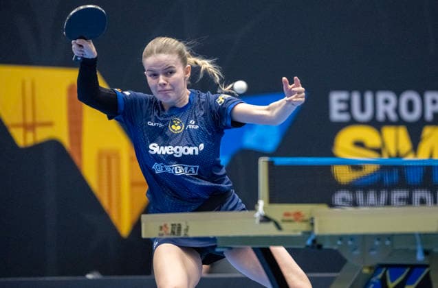 MALMÖ 2026-08-10 Sweden s Filippa Bergand (pairing with Christina Källberg) in the match against Taiwan s Chien Tung-Chuan and Li Yu-Jhun in the first round of the women s doubles tournament at the Europe Smash Sweden 2026 Table tennis, Tischtennis tournament at Baltiska Hallen in Malmö, Sweden, on August 10, 2026. MALMÖ SWEDEN x50090x *** MALMÖ, August 10, 2026. Sweden’s Filippa Bergand teamed up with Christina Källberg to face Taiwan’s Chien Tung Chuan and Li Yu Jhun in the first round of the women’s doubles tournament at the Europe Smash Sweden 2026 table tennis tournament at Baltiska Hallen in Malmö, Sweden, on August 10, 2026 MALMÖ SWEDEN x50090x  Copyright: xJohanxNilssonx xTTx EUROPE SMASH SWEDEN 2026