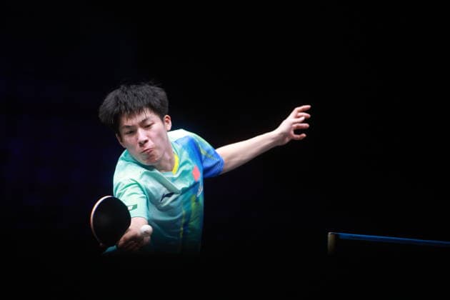 2026 WTT Europe Smash - Sweden - Main Draw Wen Ruibo of China competes against Lilian Bardet of France during the Women s Singles Round of 64 at the 2026 Europe Smash at the Malmo Arena in Malmo, Sweden, on August 10, 2026. Malmo Sweden  Copyright: xRemyxGrosx originalFilename:gros-europesm260810_npIRw.jpg