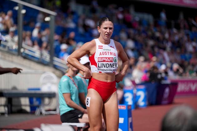 ATHLETICS - European Athletics Championships BIRMINGHAM,ENGLAND,10.AUG.26 - ATHLETICS - European Athletics Championships, 100m, Women. Image shows Magdalena Lindner (AUT).  GEPAxpictures xRanjithxKumar
