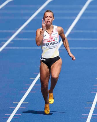27th European Athletics Championships - Birmingham 2026: Day One Belgium s Rani Rosius competes in the second round one heat of the Women s 100m event during Day One of the 2026 European Athletics Championships at the Alexander Stadium in Perry Bar, Birmingham, England, on August 10, 2026. Perry Bar Birmingham United Kingdom  Copyright: xMIxNewsx originalFilename:fletcher-european260810_npx9L.jpg