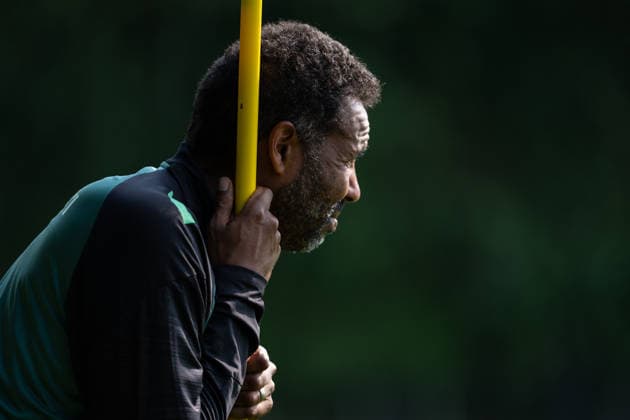 10.08.2026, GER Deutschland, Fussball, Saison 2026 2027, Trainingslager Werder Bremen, 1. Einheit des Trainingslagers von SV Werder Bremen in Harsewinkel-Marienfeld Daniel Thioune (Chef-Trainer, SV Werder Bremen) Harsewinkel-Marienfeld Hotel-Residence Klosterpforte Nordrhein-Westfalen (NRW) Deutschland *** August 10, 2026, GER Germany, Soccer, 2026–2027 Season, Werder Bremen Training Camp, 1 session of SV Werder Bremen’s training camp in Harsewinkel-Marienfeld; Daniel Thioune, Head Coach, SV Werder Bremen; Harsewinkel-Marienfeld; Hotel Residence Klosterpforte; North Rhine-Westphalia (NRW), Germany Copyright: xnordphotoxGmbHx xChristianxSchulzex