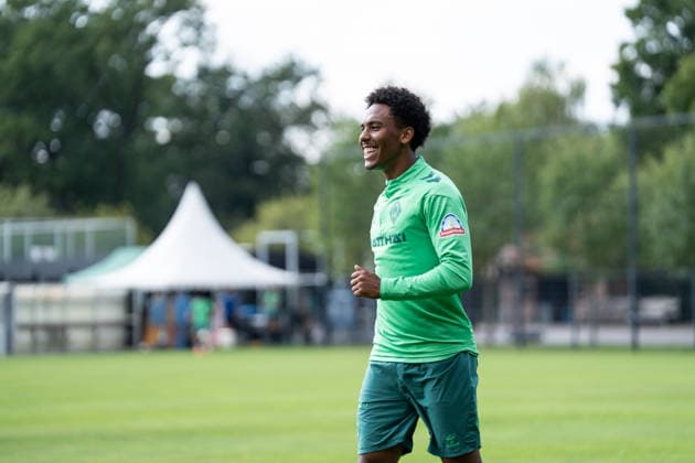 10.08.2026, GER Deutschland, Fussball, Saison 2026 2027, Trainingslager Werder Bremen, 1. Einheit des Trainingslagers von SV Werder Bremen in Harsewinkel-Marienfeld Paul Erevbenagie (SV Werder Bremen, 38) Harsewinkel-Marienfeld Hotel-Residence Klosterpforte Nordrhein-Westfalen (NRW) Deutschland *** August 10, 2026, GER Germany, Soccer, 2026–2027 Season, Werder Bremen Training Camp, 1 session of the SV Werder Bremen training camp in Harsewinkel, Marienfeld, Paul Erevbenagie, SV Werder Bremen, 38 Harsewinkel, Marienfeld, Hotel Residence Klosterpforte, North Rhine-Westphalia (NRW), Germany Copyright: xnordphotoxGmbHx xChristianxSchulzex