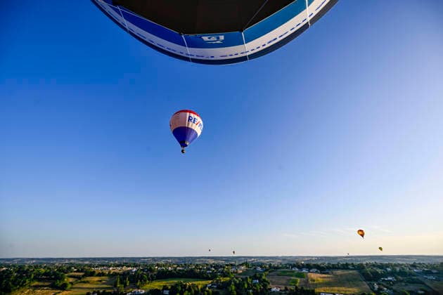 NEWS : Championnats de France de Montgolfieres - Marmande - 10 08 2026 Vol des Motgolfieres au dessus de la ville de Marmande en Lot et Garonne Marmande  Copyright: xThierryxBretonx