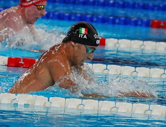 10 Aout European Aquatics Championships Paris 2026 Razzetti Alberto of Italie During the heats 400 M Medley at the European Swimming Championships at the Greater Paris Metropolis Olympic Aquatics Centre in Paris (France) on August 10, 2026.Credit Laurent Lairys parisFrance  Copyright: xLaurentxLairysx