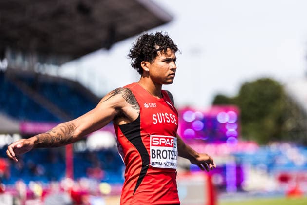 European Athletics Championships; Birmingham, 10.08.2026 BIRMINGHAM, UNITED KINGDOM - AUGUST 10: Haydn Brotschi (Switzerland) before the first round of the mens 400 m on August 10, 2026 in Birmingham, United Kingdom. *** European Athletics Championships, Birmingham, August 10, 2026 BIRMINGHAM, UNITED KINGDOM AUGUST 10 Haydn Brotschi of Switzerland before the first round of the men s 400-meter race on August 10, 2026, in Birmingham, United Kingdom Copyright: xBEAUTIFULxSPORTS UlfxSchillerx