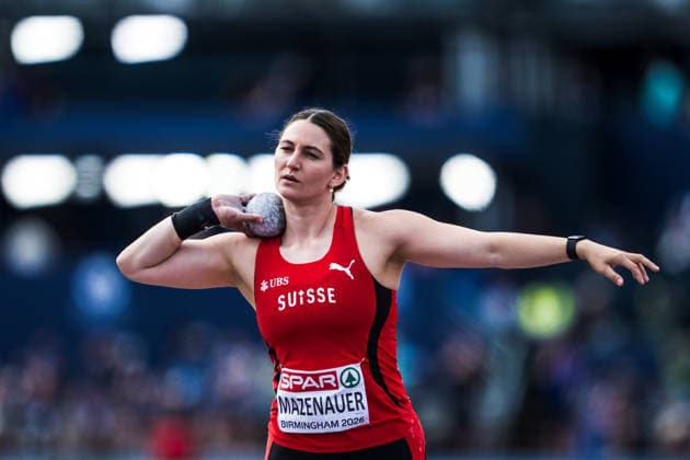 European Athletics Championships; Birmingham, 10.08.2026 BIRMINGHAM, UNITED KINGDOM - AUGUST 10: Miryam Mazenauer (Switzerland) during the qualification of the womens shot put on August 10, 2026 in Birmingham, United Kingdom. *** European Athletics Championships, Birmingham, August 10, 2026 BIRMINGHAM, UNITED KINGDOM AUGUST 10 Miryam Mazenauer of Switzerland during the women s shot put qualifying round on August 10, 2026, in Birmingham, United Kingdom Copyright: xBEAUTIFULxSPORTS UlfxSchillerx