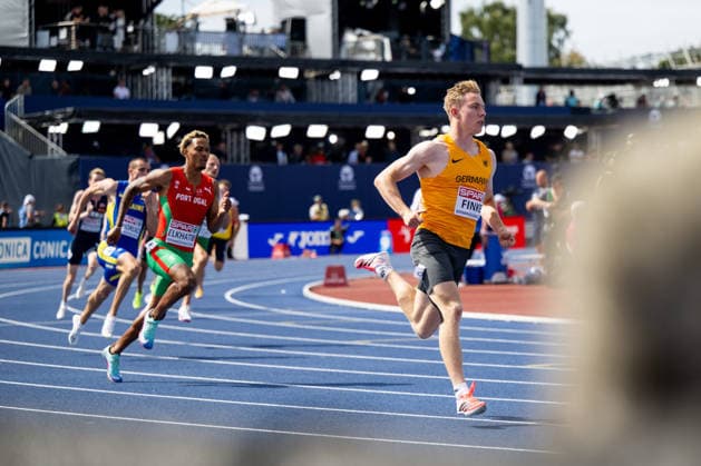 10.08.2026, GBR, Leichtathletik, Europameisterschaft 2026, Morgensession Tag 1, Birmingham Thorben Finke ( Deutschland ), 400 Meter Herren, Vorlauf Birmingham Alexander Stadium England Großbritannien *** August 10, 2026, GBR, Track and Field, 2026 European Championships, Morning Session, Day 1, Birmingham Thorben Finke, Germany, Men s 400-meter, Heat, Birmingham Alexander Stadium, England, Great Britain Copyright: xNordphoto Memmlerx