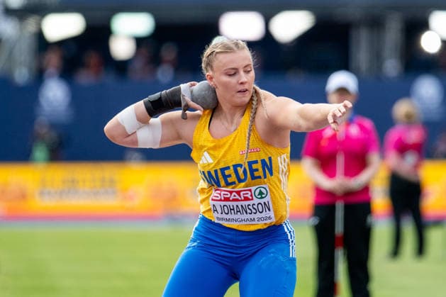 10.08.2026, GBR, Leichtathletik, Europameisterschaft 2026, Morgensession Tag 1, Birmingham Axelina Johansson ( Schweden ), Kugelstoßen Damen, Qualifikation Birmingham Alexander Stadium England Großbritannien *** August 10, 2026, GBR, Track and Field, 2026 European Championships, Morning Session, Day 1, Birmingham; Axelina Johansson, Sweden, Women s Shot Put, Qualifying Round, Alexander Stadium, Birmingham, England, Great Britain Copyright: xNordphoto Memmlerx