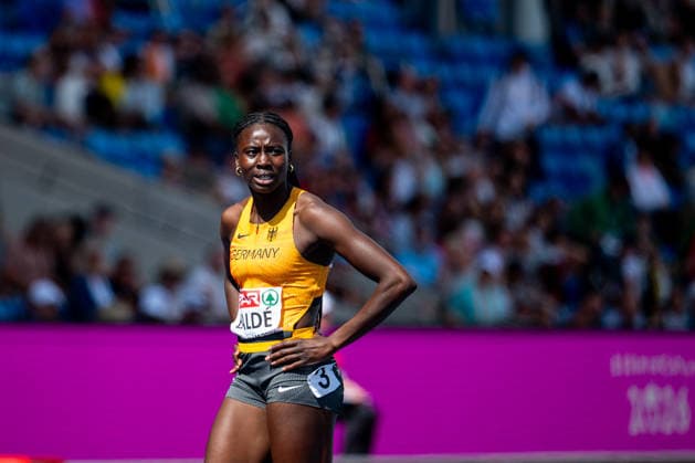10.08.2026, GBR, Leichtathletik, Europameisterschaft 2026, Morgensession Tag 1, Birmingham Chelsea Kadiri ( Deutschland ), 100 Meter Sprint Damen, Vorlauf Birmingham Alexander Stadium England Großbritannien *** August 10, 2026, GBR, Track and Field, 2026 European Championships, Morning Session, Day 1, Birmingham, Chelsea Kadiri (Germany), Women s 100-meter dash, Heats, Birmingham Alexander Stadium, England, Great Britain Copyright: xNordphoto Memmlerx