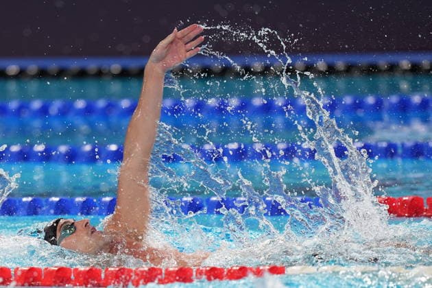 Alberto Razzetti silver medal 400 medley European Swimming Championships Paris 2026, Paris, August 10, 2026.  Copyright: xDavidexSpada LaPressex