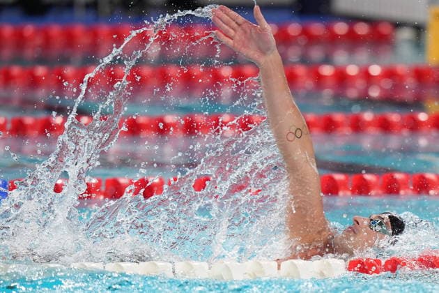Alberto Razzetti silver medal 400 medley European Swimming Championships Paris 2026, Paris, August 10, 2026.  Copyright: xDavidexSpada LaPressex