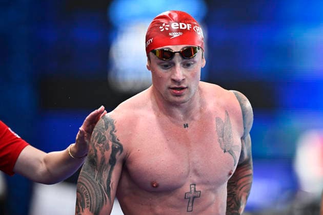 PARIS, FRANCE 20260810 Great Britain s Adam Ramsay-Peaty during the men s 100m breaststroke semi-final at the European Swimming Championships in Paris. ***The image is included in the SPORTS PACKAGE. For others PAYMENT IMAGE*** PARIS FRANCE x10430x *** PARIS, FRANCE 20260810 Adam Ramsay Peaty of Great Britain during the men’s 100m breaststroke semifinal at the European Swimming Championships in Paris ***This image is included in the SPORTS PACKAGE. For other images, please contact us for pricing.*** PARIS, FRANCE x10430x  Copyright: xChristinexOlsson TTx SIM EURO 2026 PARIS