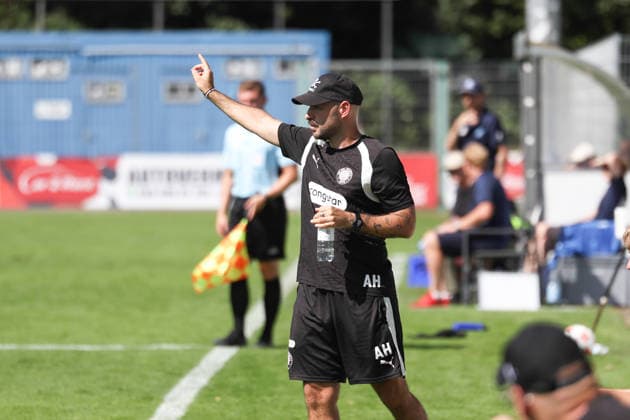 Fußball I Herren I Saison 2026 2027 I Regionalliga Nord I 2.Spieltag I FC St.Pauli II - Bremer SV I 09.08.2026 Alexander Hahn (FC St.Pauli II) *** Soccer I Men s Team I 2026–2027 Season I Regionalliga Nord I Matchday 2 I FC St. Pauli II vs. Bremer SV I August 9, 2026 Alexander Hahn FC St. Pauli II Copyright: xLobeca RalfxHomburgx