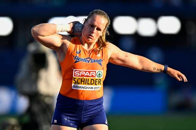 European Athletics Championships Birmingham 2026 - day 1 BIRMINGHAM, ENGLAND - AUGUST 10 : Schilder Jessica (NED) in action during shot put final on day 1 of the Birmingham 2026 European Athletics Championships on August 10, 2026 in Birmingham, England, 10 08 2026 Birmingham ENGLAND  Copyright: xTomasxSiskx