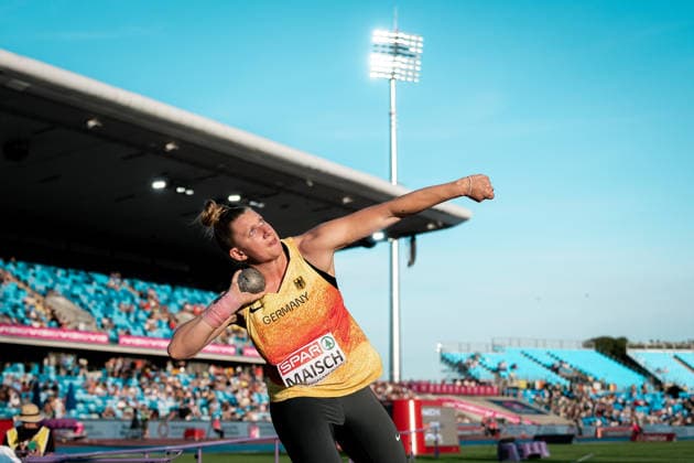 Katharina Maisch (LV 90 Erzgebirge, Kugelstossen Frauen), GBR, Leichtathletik, Athletics, European Athletics Championships 2026, Leichtathletik Europameisterschaft 2026, Birmingham 2026, 09.08.2026, GBR, Leichtathletik, Athletics, European Athletics Championships 2026, Leichtathletik Europameisterschaft 2026, Birmingham 2026, 09.08.2026 Birmingham *** Katharina Maisch LV 90 Erzgebirge, Women s Shot Put, GBR, Track and Field, Athletics, 2026 European Athletics Championships, 2026 European Track and Field Championships, Birmingham 2026, August 9, 2026, GBR, Track and Field, Athletics, 2026 European Athletics Championships, 2026 European Track and Field Championships, Birmingham 2026, August 9, 2026, Birmingham Copyright: xStefanxMayerx EP_SMR