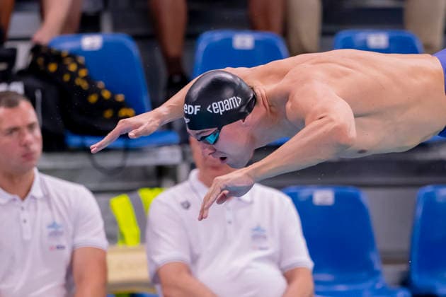 France, Paris, Centre Aquatique Olympique Metropole du Grand Paris, 10.08.2026, European Aquatics Championships Artistic Swimming, Day 11, Morning Session, Josha Salchow, SV Nikar Heidelberg, Germany, Photo by Eibner Pressefoto Tino Henschel European Aquatics Championships Artistic Swimming, Day 11, Morning Session Paris *** France, Paris, Centre Aquatique Olympique Metropole du Grand Paris, August 10, 2026, European Aquatics Championships – Artistic Swimming, Day 11, Morning Session, Josha Salchow, SV Nikar Heidelberg, Germany, Photo by Eibner Pressefoto Tino Henschel European Aquatics Championships Artistic Swimming, Day 11, Morning Session, Paris Copyright: xEibnerxPressefotox