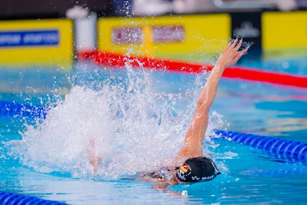 France, Paris, Centre Aquatique Olympique Metropole du Grand Paris, 10.08.2026, European Aquatics Championships Artistic Swimming, Day 11, Morning Session, Linda Roth, SC Magdeburg, Germany, Photo by Eibner Pressefoto Tino Henschel European Aquatics Championships Artistic Swimming, Day 11, Morning Session Paris *** France, Paris, Centre Aquatique Olympique Metropole du Grand Paris, August 10, 2026, European Aquatics Championships – Artistic Swimming, Day 11, Morning Session, Linda Roth, SC Magdeburg, Germany, Photo by Eibner Pressefoto Tino Henschel European Aquatics Championships Artistic Swimming, Day 11, Morning Session, Paris Copyright: xEibnerxPressefotox