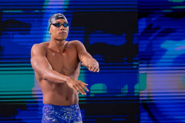 France, Paris, Centre Aquatique Olympique Metropole du Grand Paris, 10.08.2026, European Aquatics Championships Artistic Swimming, Day 11, Morning Session, Melvin Imoudu, Potsdamer SV, Germany, Photo by Eibner Pressefoto Tino Henschel European Aquatics Championships Artistic Swimming, Day 11, Morning Session Paris *** France, Paris, Centre Aquatique Olympique Metropole du Grand Paris, August 10, 2026, European Aquatics Championships – Artistic Swimming, Day 11, Morning Session, Melvin Imoudu, Potsdamer SV, Germany, Photo by Eibner Pressefoto Tino Henschel European Aquatics Championships – Artistic Swimming, Day 11, Morning Session, Paris Copyright: xEibnerxPressefotox