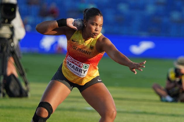 Birmingham , Leichtathletik, Athletics, Track and Field, EAA, Leichtathletik EM Birmingham 2026 European Championships birmingham 2026 , 10.08-17.08.2026, Alexander Stadium Birmingham, Grossbritannien , Kugelstossen Frauen, Shot Put Women, Final Finale, Yemisi Mabry, Deutschland, Germany GER Copyright Gladys Chai von der Laage *** Birmingham, Track and Field, Athletics, EAA, 2026 European Athletics Championships in Birmingham, August 10–17, 2026, Alexander Stadium, Birmingham, Great Britain, Women’s Shot Put, Final, Yemisi Mabry, Germany, GER Copyright Gladys Chai von der Laage
