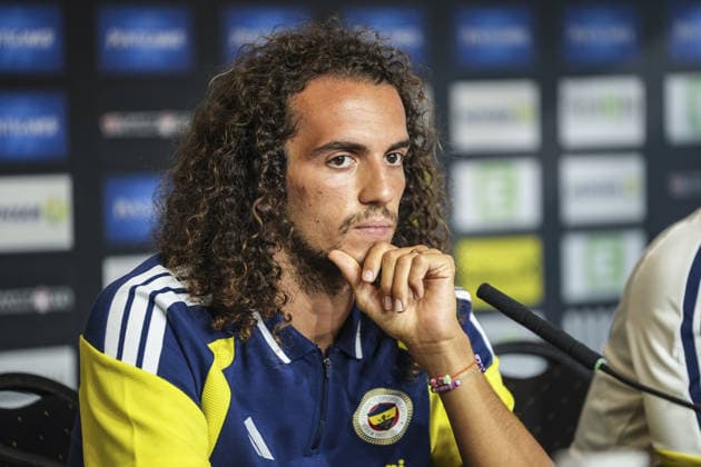 Ahead of Sturm Graz v Fenerbahce - UEFA Champions League Qualifier GRAZ, AUSTRIA - AUGUST 10: Matteo Guendouzi of Fenerbahce speaks during a press conference, PK, Pressekonferenz at Liebenau Stadium ahead of UEFA Champions League third qualifying round second-leg match against Sturm Graz in Graz, Austria on August 10, 2026. Agit Erdi Ulukaya Anadolu Graz Austria. Editorial use only. Please get in touch for any other usage.  Copyright: x2026xAnadoluxAgitxErdixUlukayax