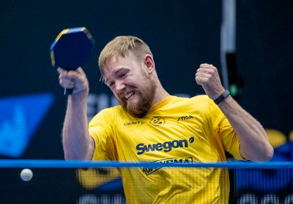 MALMÖ 2026-08-10 Sweden s Elias Ranefur hits a forehand during the match against Iulian Chitita of Romania in the first round of the men s singles at the Europe Smash Sweden 2026 Table tennis, Tischtennis tournament at Malmö Arena in Malmö, Sweden, on August 10, 2026. MALMÖ SWEDEN x50090x *** MALMÖ, August 10, 2026 — Sweden’s Elias Ranefur hits a forehand during his match against Iulian Chitita of Romania in the first round of the men’s singles at the Europe Smash Sweden 2026 table tennis tournament at Malmö Arena in Malmö, Sweden, on August 10, 2026 MALMÖ SWEDEN x50090x  Copyright: xJohanxNilssonx xTTx EUROPE SMASH SWEDEN 2026
