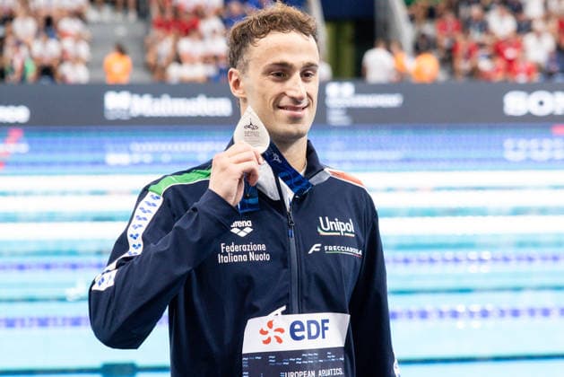 European Aquatics Championships Swimming Day 1 Alberto Razzetti during European Aquatics Championships Swimming Day 1 in Paris, France, on August 10, 2026 Paris France  Copyright: xFotoxOlimpikx originalFilename:jastrzebowski-european260810_npAYR.jpg