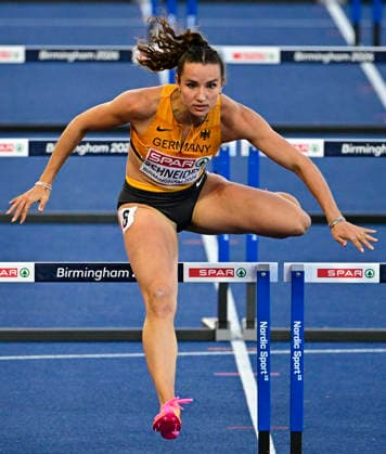 Rosina SCHNEIDER (Germany, TV Sulz, 100m HURDLES Women) GBR, European Athletics Championships, Athletics, 10.08.2026, GBR, European Athletics Championships, Athletics, 10.08.2026, Birmingham *** Rosina SCHNEIDER, Germany, TV Sulz, Women s 100m Hurdles, GBR, European Athletics Championships, Track and Field, August 10, 2026, GBR, European Athletics Championships, Track and Field, August 10, 2026, Birmingham Copyright: xEibnerxPressefoto JanxPapenfussx EP_JPS