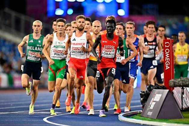 European Athletics Championships Birmingham 2026 - day 1 BIRMINGHAM, ENGLAND - AUGUST 10 :Gressier Jimmy (FRA) in action during the 5000m on day 1 of the Birmingham 2026 European Athletics Championships on August 10, 2026 in Birmingham, England, 10 08 2026 Birmingham ENGLAND  Copyright: xTomasxSiskx