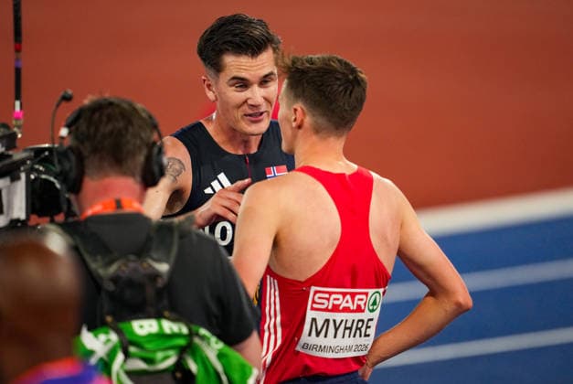 EM i friidrett utendors 2026 - Dag 1 Birmingham, England 20260810. Filip Mangen Ingebrigtsen i ovelsen 5000 meter menn finale under EM i friidrett 2026 pa Alexander Stadium i Birmingham mandag. Foto: Beate Oma Dahle NTB Birmingham England EDITORIAL USE ONLY. RESTRICTED USE FOR BETTING COMPANIES Ref:_SPOvz_37Wi2L2M.jpg *** 2026 European Outdoor Athletics Championships, Day 1, Birmingham, England 20260810 Filip Mangen Ingebrigtsen in the men’s 5,000-meter final at the 2026 European Athletics Championships at Alexander Stadium in Birmingham on Monday. Photo: Beate Oma Dahle, NTB, Birmingham, England. EDITORIAL USE ONLY. RESTRICTED USE FOR BETTING COMPANIES  Copyright: xBeatexOmaxDahlex xNTBx