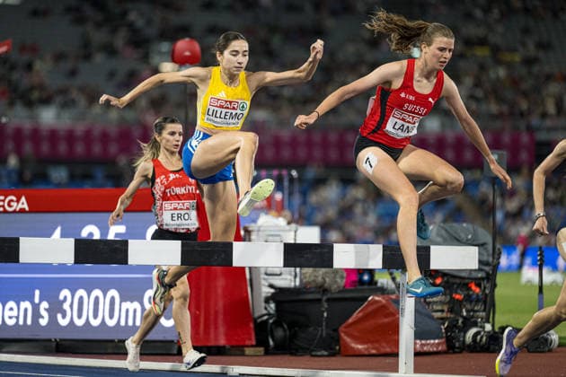 260810 Emilia Lillemo of Sweden competes in women s 3000 meter steeplechaseduring day 1 of the 2026 European Athletics Championships on August 10, 2026 in Birmingham. Photo: Mathias Bergeld BILDBYRAN kod MB MT1064 friidrott athletics friidrett friidrotts-em em friidretts-em 2026 european athletics championships 1 bbeng hinder steeplechase sverige *** August 10, 2026: Emilia Lillemo of Sweden competes in the women’s 3,000-meter steeplechase during Day 1 of the 2026 European Athletics Championships on August 10, 2026 in Birmingham. Photo by Mathias Bergeld, BILDBYRAN, code MB MT1064. track and field, athletics, friidrett, friidrotts em, em, friidretts em 2026, European Athletics Championships, 1, bbeng, hurdles, steeplechase, Sweden  Copyright: MATHIASxBERGELD BB260810MB121